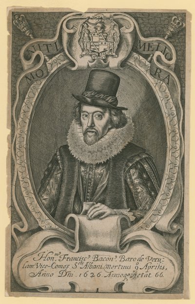 Den ärade Francis Bacon av English School