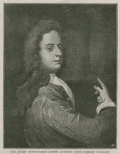 Den ärade Joseph Addison av English School