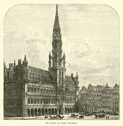Hotel de Ville, Bryssel av English School