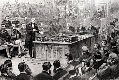Underhuset torsdagen den 8 april: Debatten om Irlands regering, från 