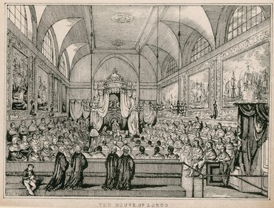 The House of Lords, Westminster, London av English School