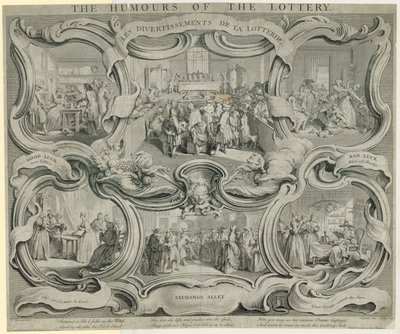 The Humors of the Lottery av English School