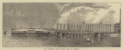 Hydraulic Lift Graving Dock i Bombay (gravyr) av English School
