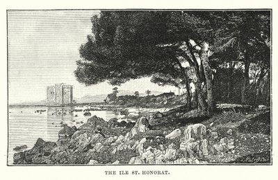 Ile St Honorat (gravyr) av English School