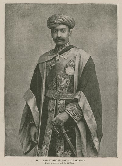 Imperial Institute: Hans höghet Thakore Shahib av Gondal av English School