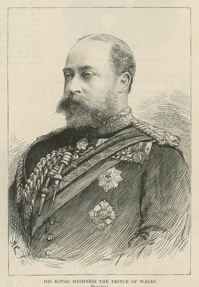 Imperial Institute: Hans kungliga höghet prinsen av Wales, president av English School