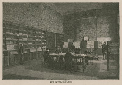 Imperialinstitutet: Tidningsrummet av English School