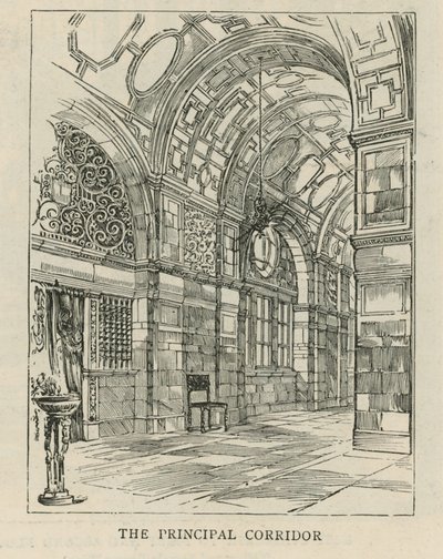 Imperial Institute: Huvudkorridoren av English School