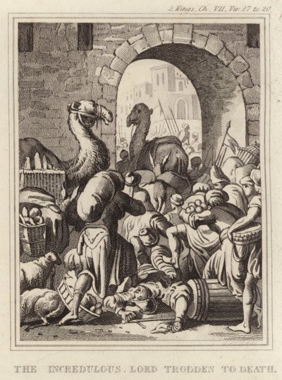 The Incredulous Lord Trodden to Death av English School