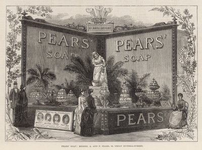 Den internationella hälsoutställningen: Pears soap av English School