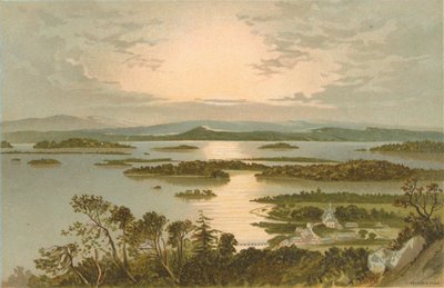 Öarna, Loch Lomond - Från ovanför Luss av English School