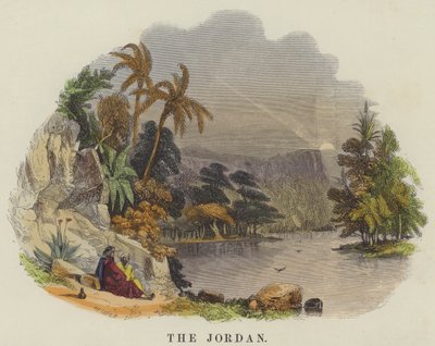 Jordan (färgad gravyr) av English School