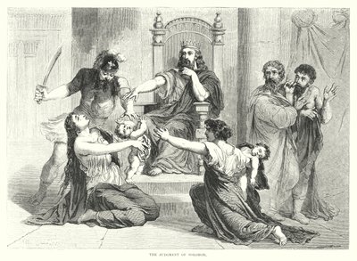 Salomos dom (gravyr) av English School