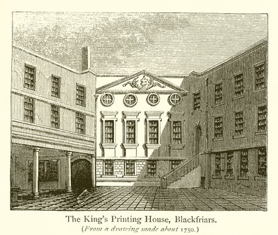 The Kings Printing House, Blackfriars av English School