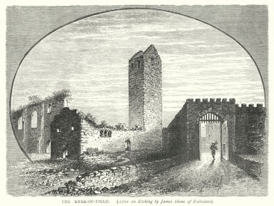 The Kirk-of-Field (gravyr) av English School
