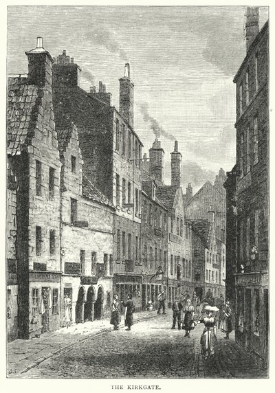 The Kirkgate (gravyr) av English School
