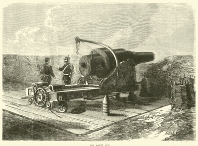 The Krupp Gun, oktober 1870 av English School