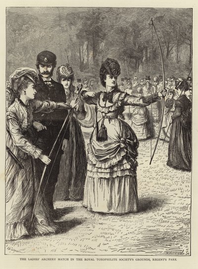 Ladies Archery Match av English School