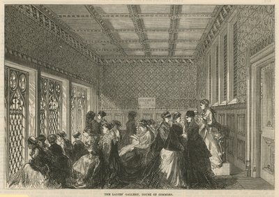 The Ladies Gallery, House of Commons av English School