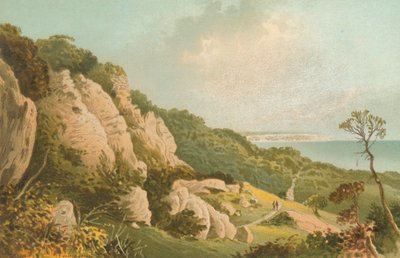 Jordfallet nära Ventnor--Isle of Wight av English School