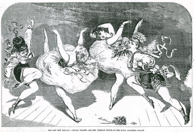 The Last New Can-Can - Mademoiselle Colonna och hennes parisiska trupp på Royal Alhambra Palace av English School