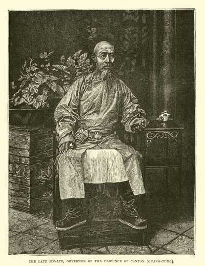 The Late Jin-Lin, guvernör i provinsen Canton, Quang-Tung av English School