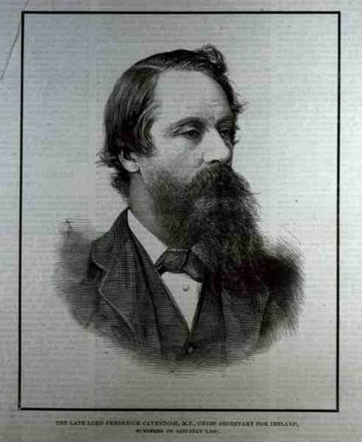 The Late Lord Frederick Cavendish (1836-82), M.P., Chief Secretary för Irland, från The Illustrated London News, 13 maj 1882 av English School