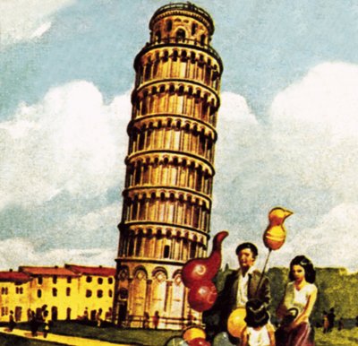 Det lutande tornet i Pisa av English School