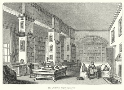 The Library at Edgeworthstown (gravyr) av English School