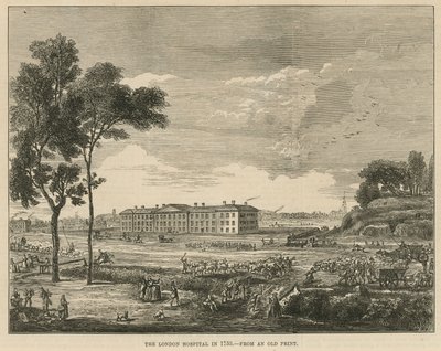 London Hospital 1753 av English School