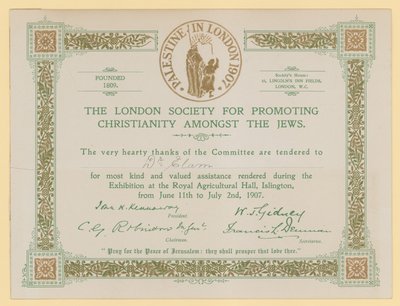 London Society for Promoting Christianity among the Judas av English School