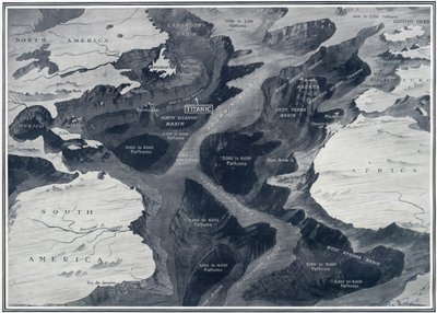 The Lost Titanic - Where She Lies in the Atlantic, från 