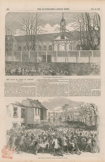 The Lying in State på Chelsea Hospital av English School