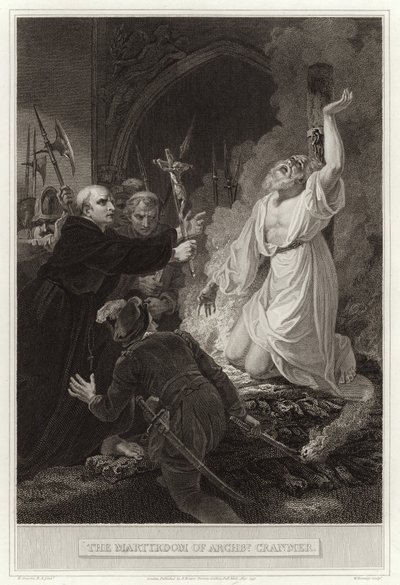 Archbp Cranmers martyrskap av English School