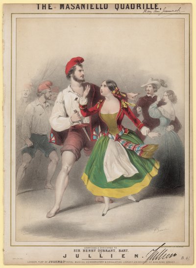 Masaniello Quadrille av English School