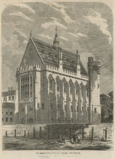 Middle Temple nya lagbiblioteket av English School