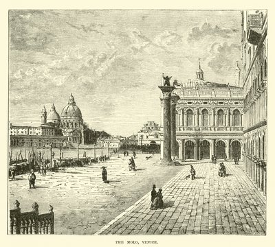 Molo, Venedig av English School