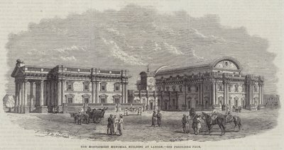 Montgomery Memorial Building i Lahore (gravyr) av English School