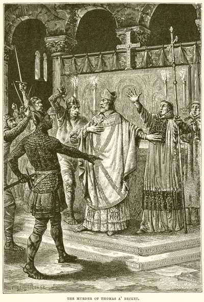 Mordet på Thomas A Becket av English School