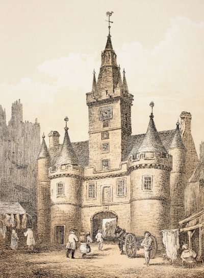 The Netherbow Port, Edinburgh, mai le 