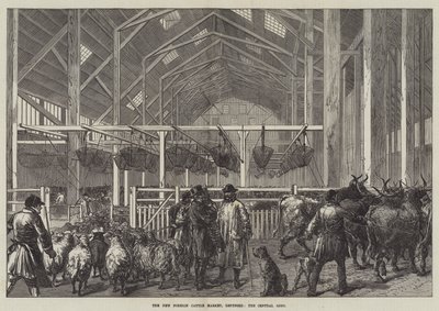 The New Foreign Cattle Market, Deptford, Central Shed (gravyr) av English School