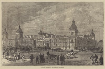 The New Metropolitan Poultry Market, Smithfield (gravyr) av English School