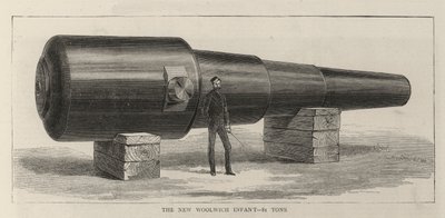 The New Woolwich Infant, 81 ton (gravyr) av English School