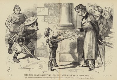 Nyårshälsningen; eller de bästa lyckönskningarna för 1877 av English School