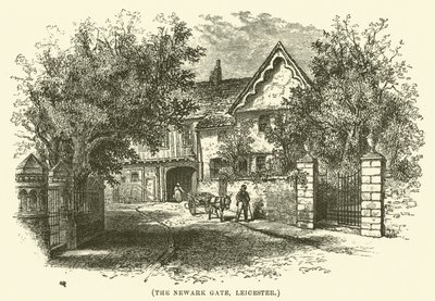 The Newark Gate, Leicester (gravyr) av English School