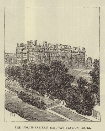 North-Eastern Railway Station Hotel av English School