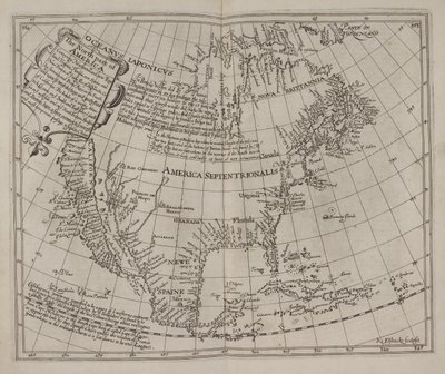 Den norra delen av Amerika: som omfattar Newfoundland, New England, Virginia ..., Henry Briggs av English School
