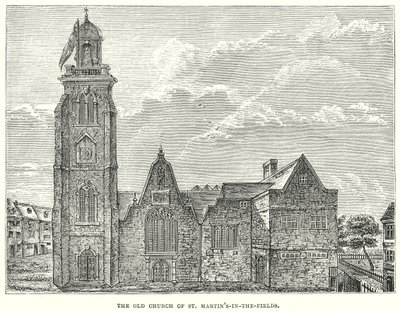 Den gamla kyrkan St Martin