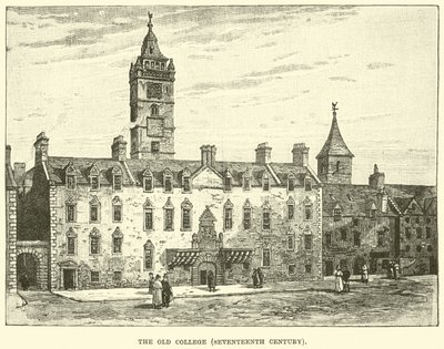 The Old College, sjuttonde århundradet av English School