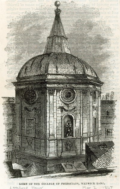 The Old College of Physicians i Warwick Lane av English School